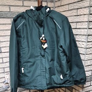 NWT Core365 Women's Brisk Insulated Jacket Forest Green SZ XL
